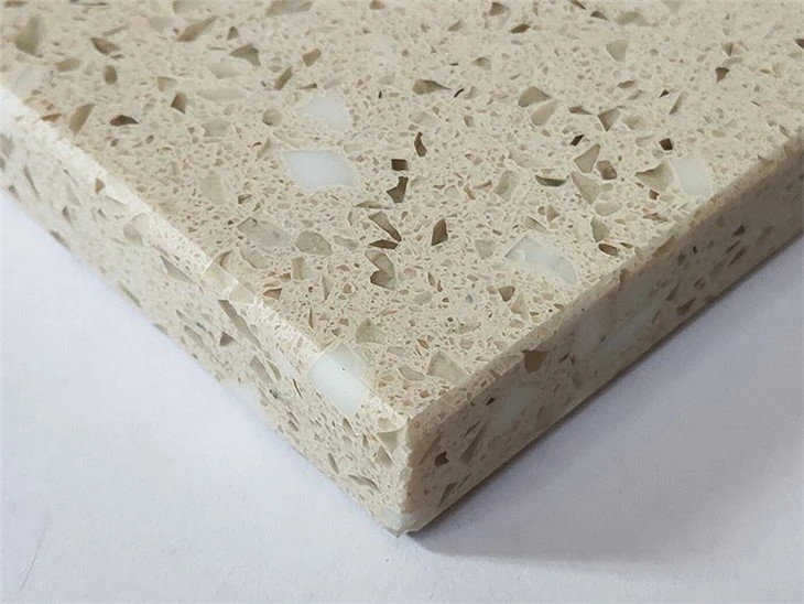 Crystal Light Yellow Quartz Stone Slab (4)