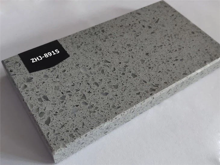 Dark Grey Quartz Stone Slab (3)