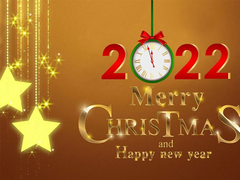 Merry Christmas Thiab Nyob Zoo Xyoo Tshiab 2022