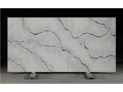 Marble Saib Quartz Pob Zeb Slab rau Chav Ua Noj Countertops