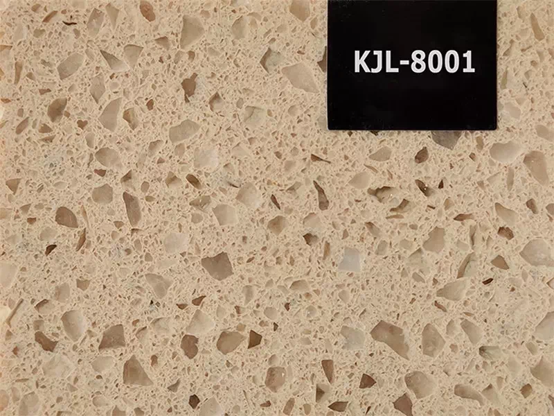 Engineered Quartz Countertop Slab rau chav ua noj